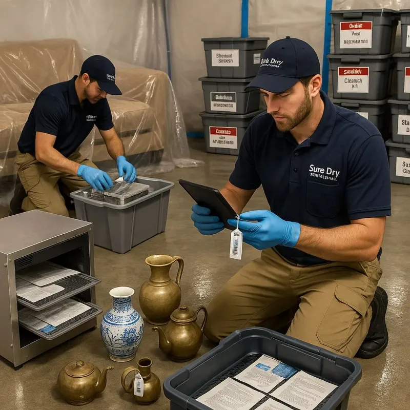 Content Protection and Restoration process in Garland, ME