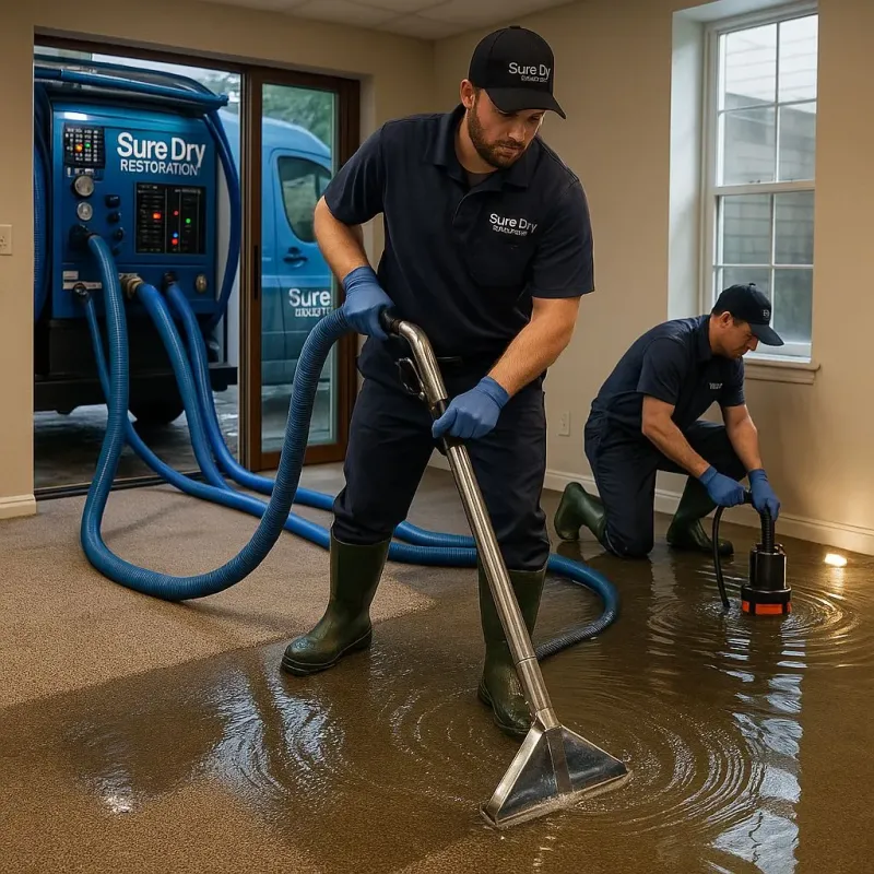 Water Extraction and Removal process in Garland, ME